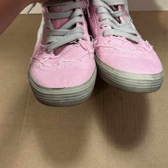 WOMEN’S ShuShop Pink Canvas Paulina Sneaker size 10 - Picture 7 of 11